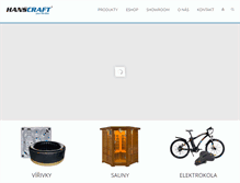 Tablet Screenshot of hanscraft.com